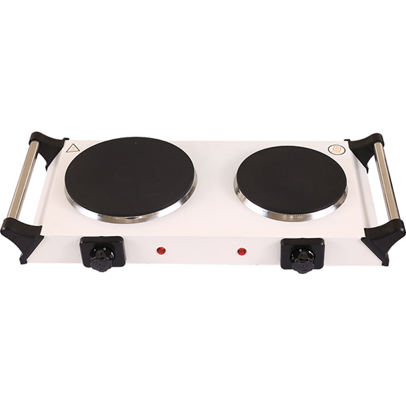 2500W Portable Handle Stainless Steel Double Solid Hot Plate